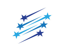 Faster Star Logo Template