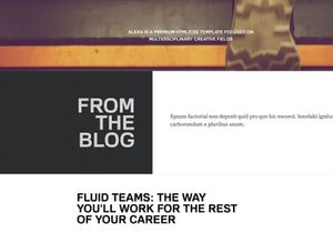 Creative Single Page Template