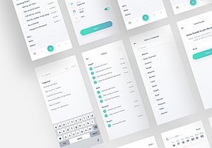 Helio to-do list iOS UI kit