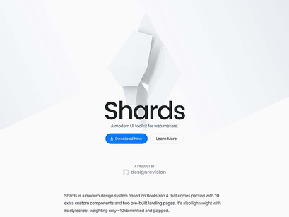 Shards — A Free & Modern UI Kit based on Bootstrap 4
