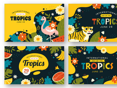 9 Day of the Tropics Illustration