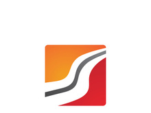 road logo and symbol template vector