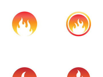 Fireball logo design with modern concept preview picture