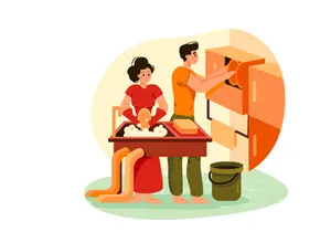 House Cleaning Illustrations