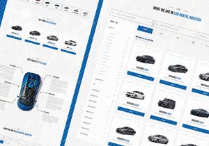 Car Rental Website Design