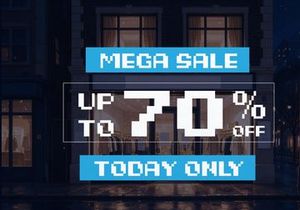 Rainy Pixelo | Pixelated Font