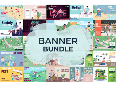 Banner template bundle