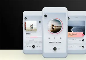 H1: A colorful mobile UI kit