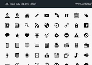 500 Free IOS Tab Bar Icons