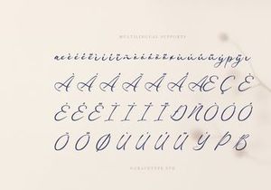 Ranuficah | Elegant Calligraphy Script