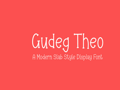 Gudeg The - Cute Sans Serif