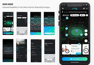 iCity - Rent bikes Mobile App