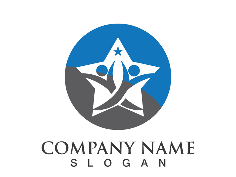 star vector icon illustration design template