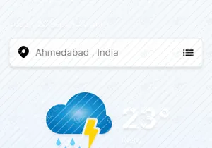 Weather Mobile App Design