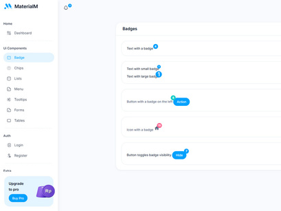 MaterialM Free Angular Admin Dashboard Template
