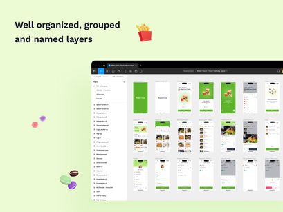Robin Food - Food Delivery Mobile UI Kits