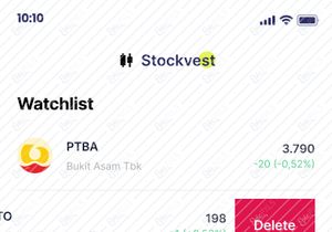 Stock App Mobile UI Kit