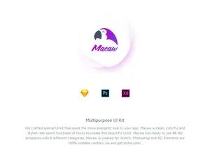Macaw UI + React-Native Theme