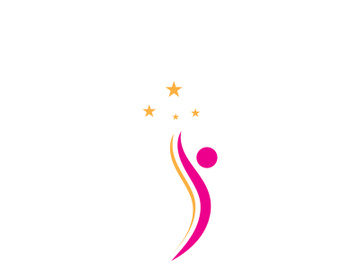 People star logo design to achieve a success or dream. preview picture