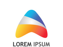 modern and creative initial letter A logo.