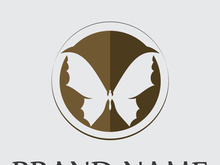 Butterfly logo design