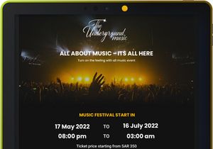 DJ Music Festival Flyer Template