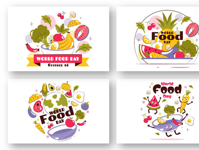 10 World Food Day Illustration