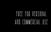 Architectural: Free condensed font