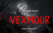 Vexmour – Gothic Horror Font