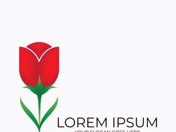 Flower logo preview picture