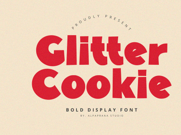 Glitter Cookie - Bold Display preview picture