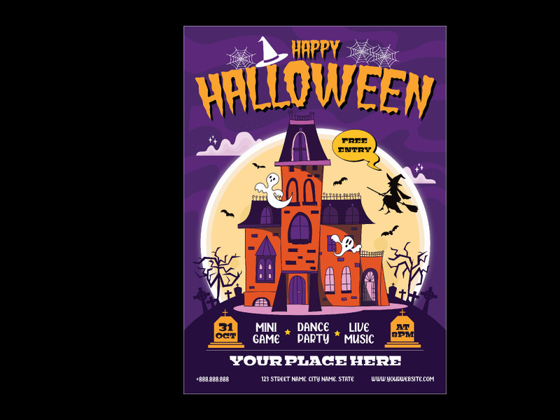 Halloween Day Flyer