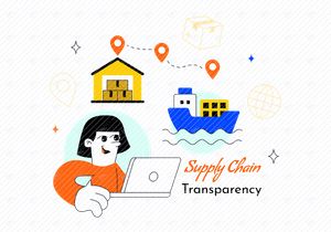 10 Supply Chain Transparency Illustration