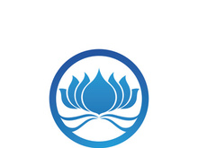 Beauty Vector lotus flowers design logo Template icon