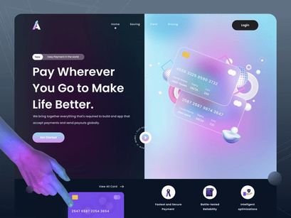 Online Payment Web App Design