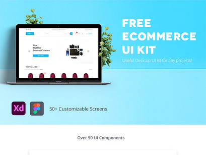 Free Desktop Ecommerce UI Kit
