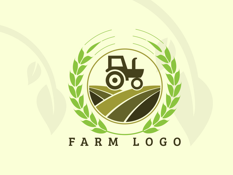 Tractor logo or farm logo, suitable for any business related to agriculture industries.