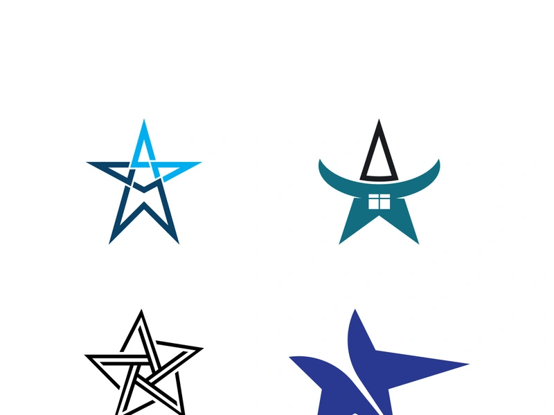 Star vector icon illustration design template