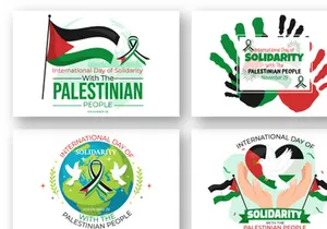 12 International Day of Solidarity with the Palestinian People Illustration