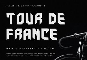 Oakland - Display Font