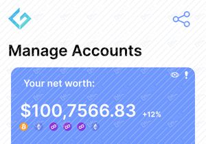 Crypto App UI Design
