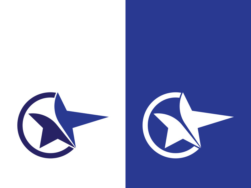 Star icon template vector illustration design