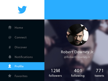 Twitter Redesign Concept preview picture