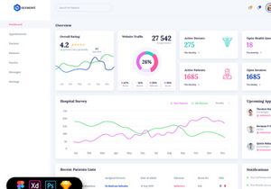 Holymont - Medical Admin Dashboard UI Kit