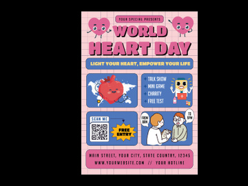 Heart Day Flyer preview picture