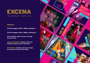 Instagram Template - Excena