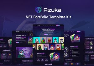 Crusty - NFT Portfolio Template Kit