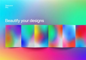 Free 1000 Gradient Backgrounds Vol. 01