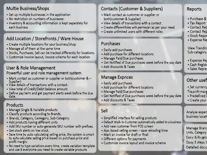 Poser v1.0 - Best ERP, Stock Management, Point of Sale & Invoicing