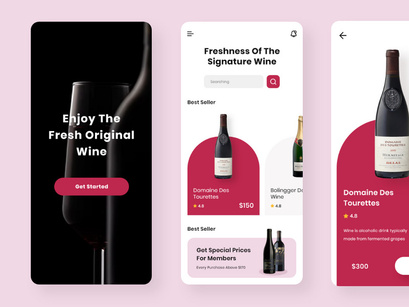 Ichish - Wine Design Mobile App